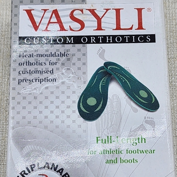 Vasyli Men's Full-Length Low Density Custom Orthotics - XL - Picture 6 of 10